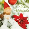 Grußkarte M mit Briefumschlag. Motiv: Frohe Weihnachten!