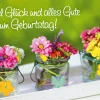 Grußkarte M mit Briefumschlag. Motiv: Zum Geburtstag