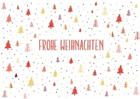 Grußkarte Frohe Weihnachten