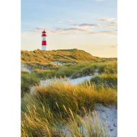 Grußkarte Leuchtturm (Sylt)