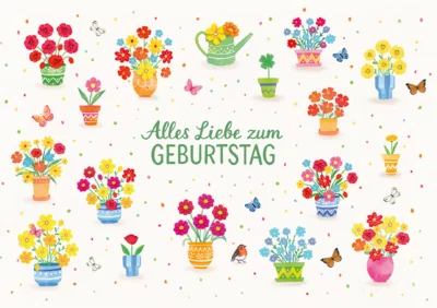 Grußkarte Geburtstag