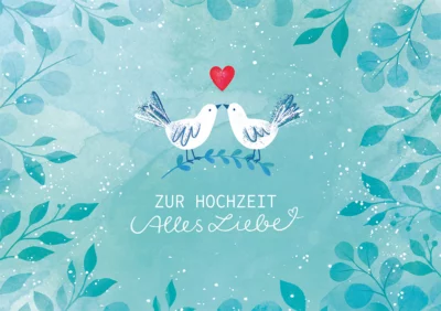 Grußkarte Zur Hochzeit