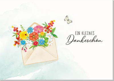 Grußkarte Dankeschön