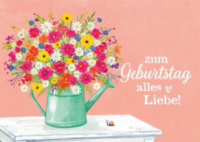 Grußkarte Zum Geburtstag