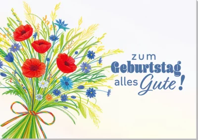 Grußkarte Zum Geburtstag
