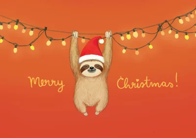Grußkarte Merry Christmas
